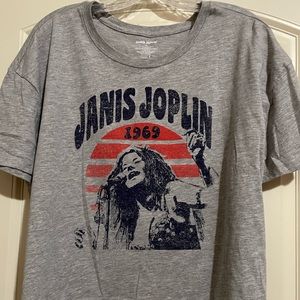 Cropped Janis Joplin tee